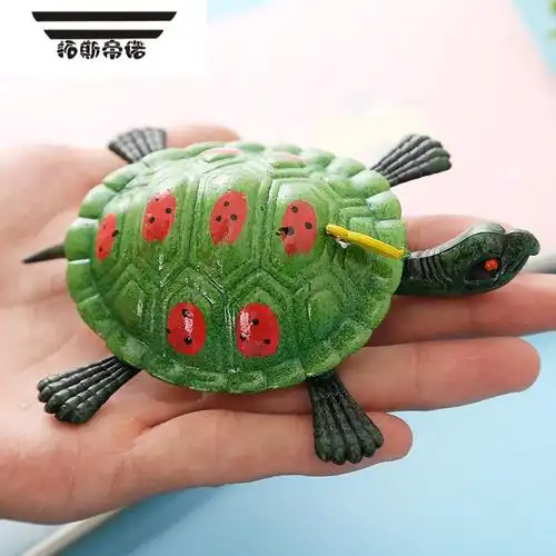 拓斯帝诺拉线小乌龟上弦玩具回力宝宝儿童婴儿会跑的会动的男孩女孩