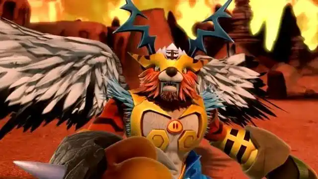 猪猪侠:五灵王与魔龙王之间的了断