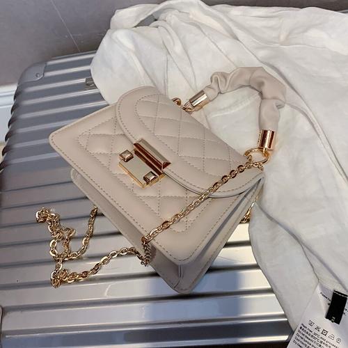 潮流行ins小包包女链条斜挎时尚2020手提小方包秋冬网红新款百搭