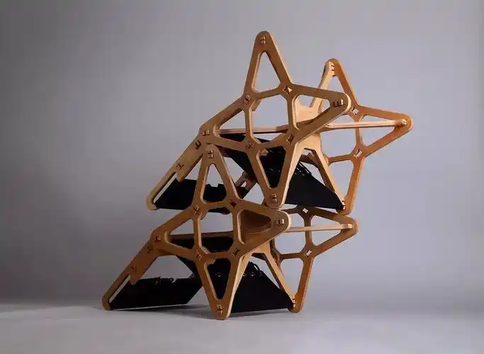 设计| 材料完全利用的椅子