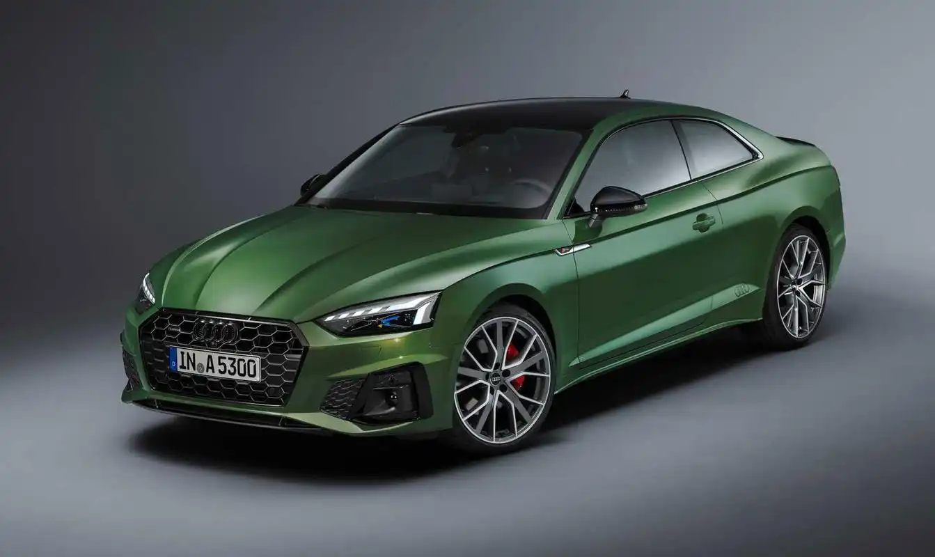 2020款奥迪a5双门轿跑官图亮相,海外起价超33万元,全系标配轻混