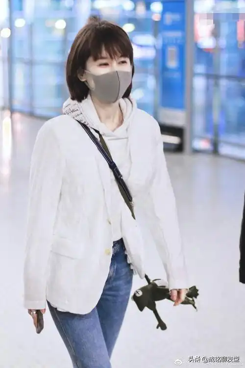 王子文短发造型图片(盘点她最经典的五款发型)(5)