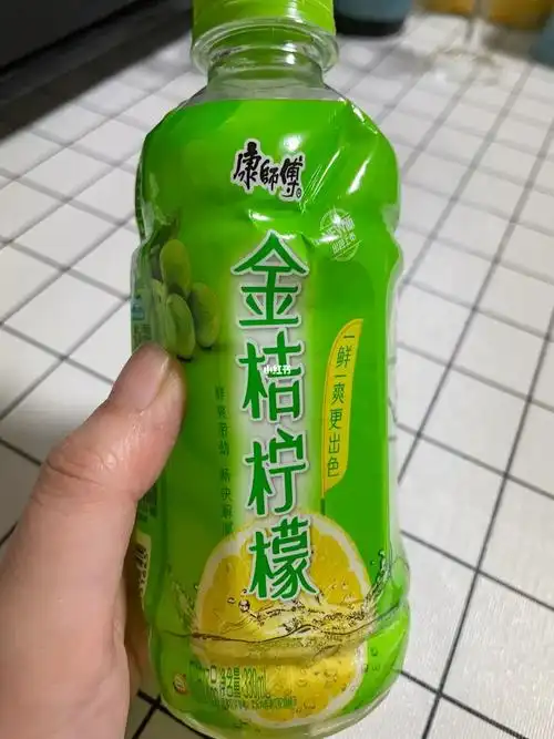 挺清爽,夏天冰了以后更好喝#饮料  #好喝的饮料  #康师傅  #金桔柠檬