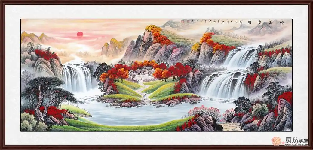 家里适合挂什么画?风水挂画少不了!