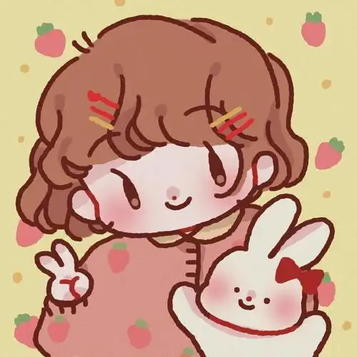 头像 69  卡通头像 69  高清好看的手绘女生头像漫画 插画 可爱