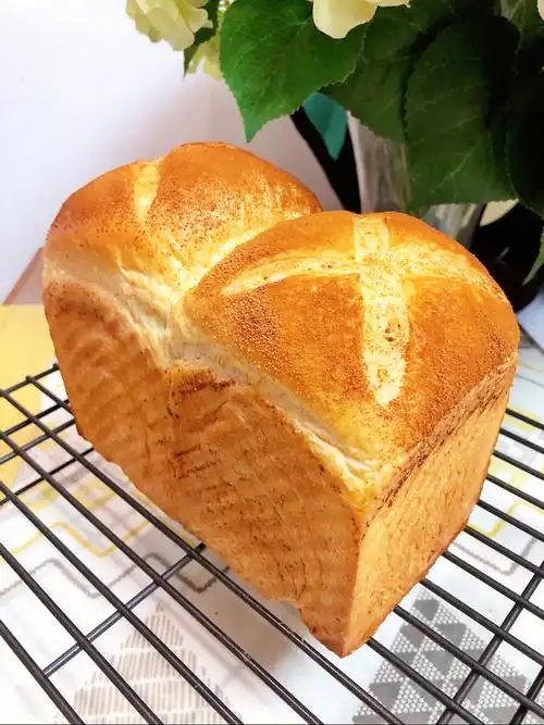 手撕炼乳吐司如丝绸般绵密中种法