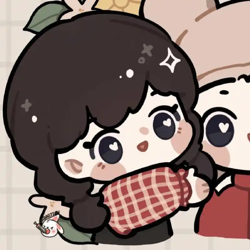 加饭姐弟|q版头像·一起迎接春天叭 浅画一下加饭姐弟叭