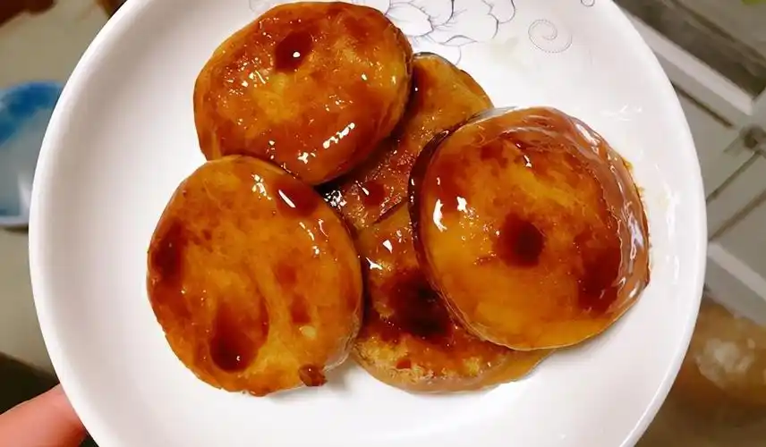 原创特色家庭小吃红糖糍粑晶莹剔透香甜黏牙做法简单比买的好吃