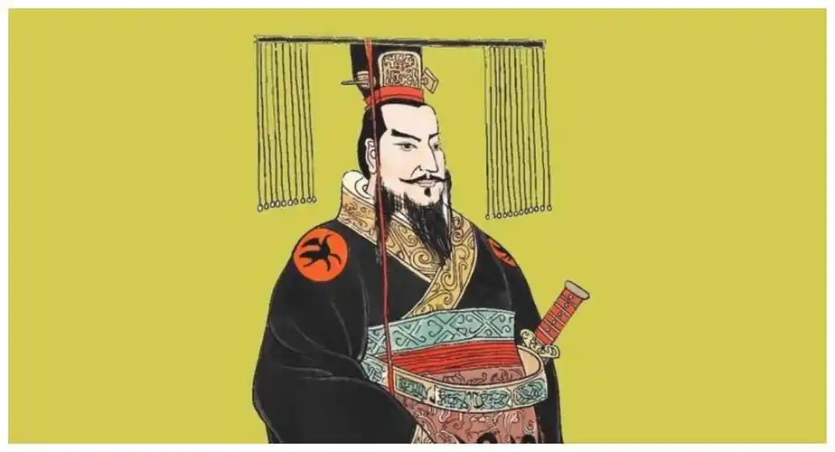 始皇帝赢政绘像