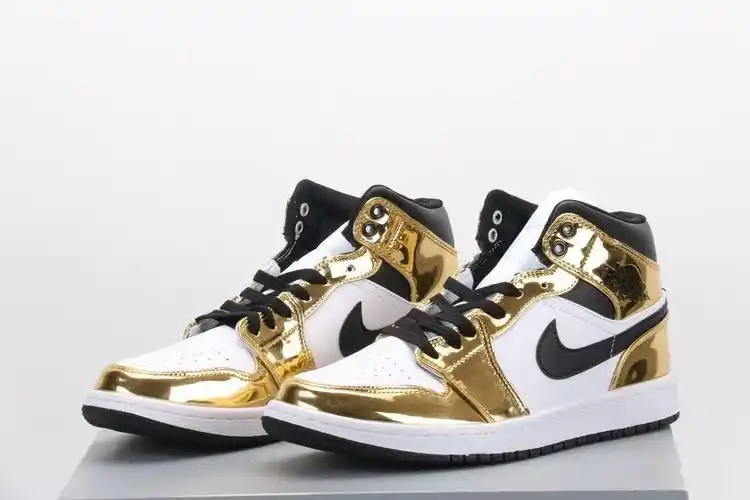 纯原mid se aj1小伦纳德白金白银 液态金中帮男女篮球鞋dc1419-700