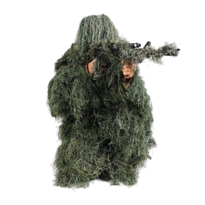 绝地求生吉利服游戏吃鸡毛丝伪装服真人吃鸡伪装服