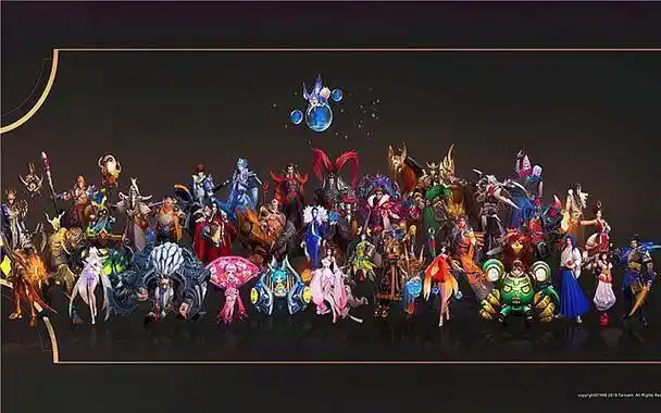 王者荣耀95位英雄大合照峡谷老大不是武则天还有三名保安