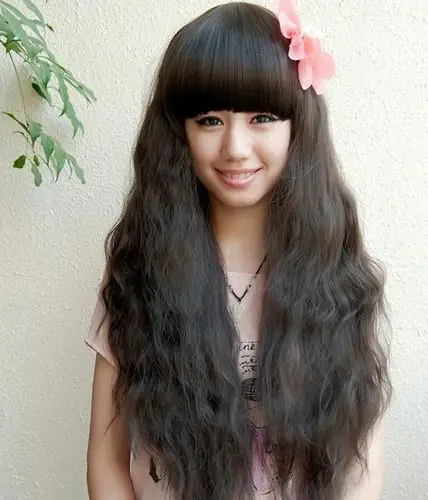 非主流的风格造型就是,韩国款式设计,玉米烫的烫点蓬松感,修饰脸型