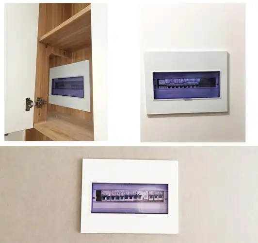 配电箱盖板面板配电箱盖板家用暗装电盒盖子pz30铁面板回路箱盖电表箱