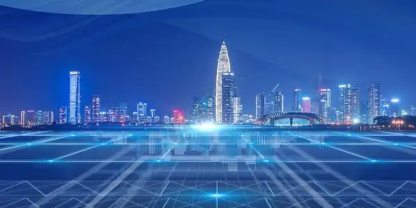 现代化信息商务背景图片