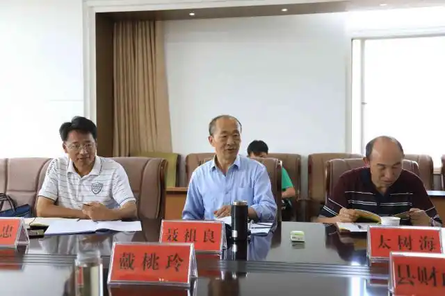 在调查情况汇报会上,县委常委,县人民政府常务副县长戴桃玲汇报了富源