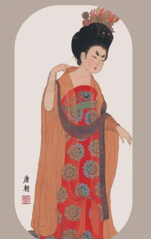 看唐代女子服饰思古代服饰鼎峰繁荣