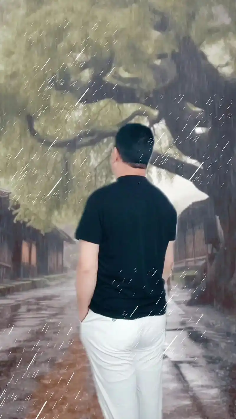 思念总是在雨天变得更加透明,随着雨滴打在心上;天空每落下一滴 - 抖