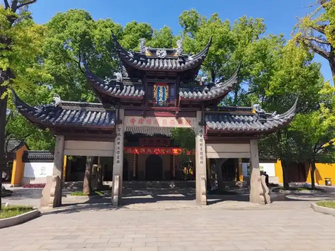 苏州最美寺庙西园寺