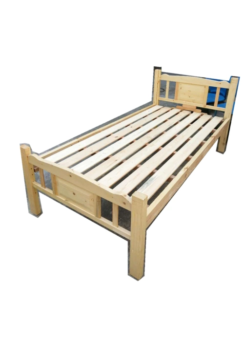 15米实木木床松木架子硬板木板简易双人简约实木床