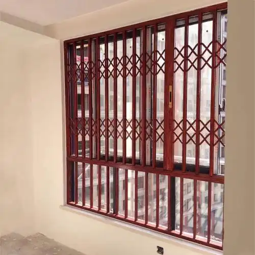 厂家批发304不锈钢防盗拉闸门阳台防盗门 不锈钢伸缩门窗推拉门