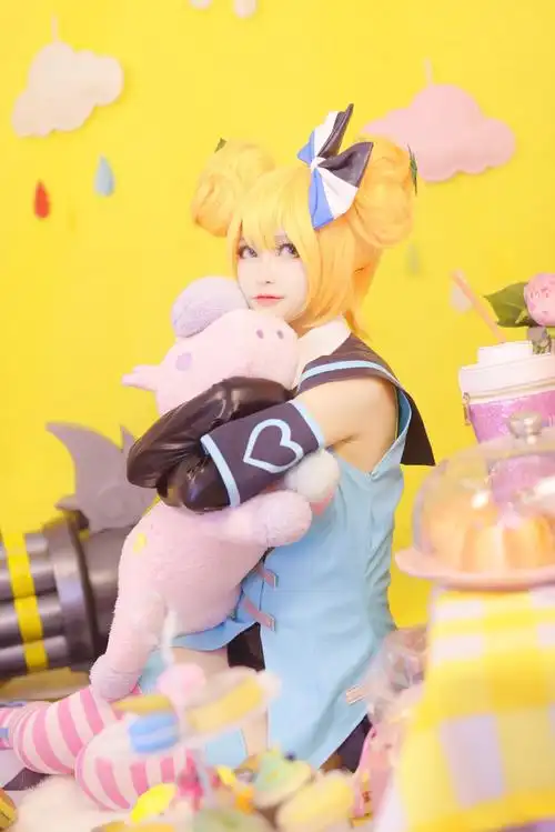 可爱大小姐孙尚香水果甜心王者荣耀cosplay