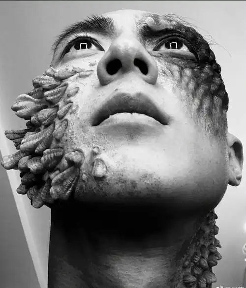 吴尊的微博,强烈建议密集恐惧症患者,千万不要好奇点进去看