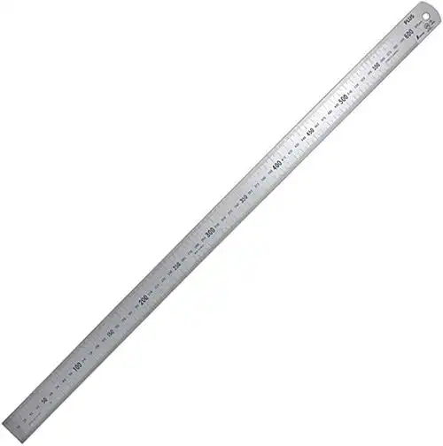 plus 不锈钢直尺 60厘米 47743