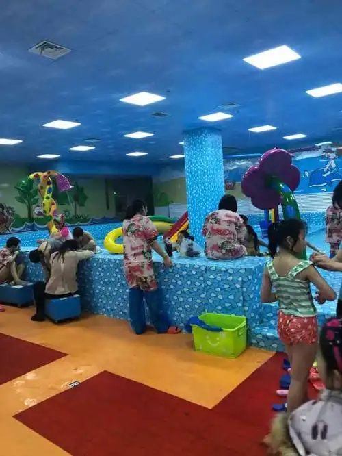 万达水游城儿童水上主题乐园-"万达广场一楼的位置,和其他游乐场所差