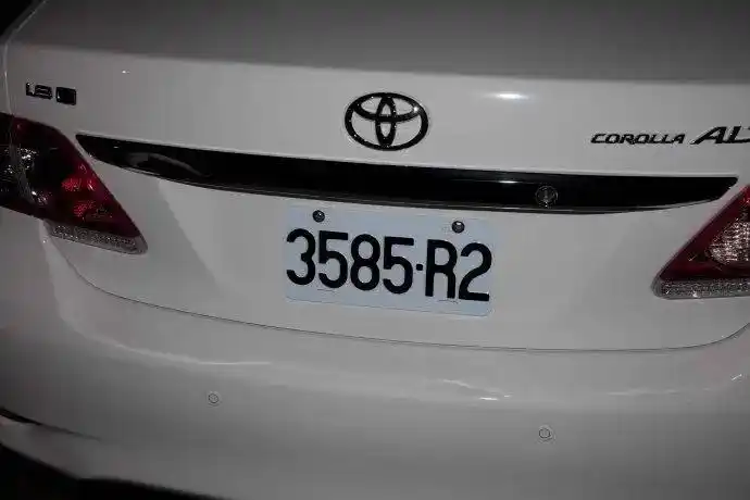 台湾车牌号是什么样子