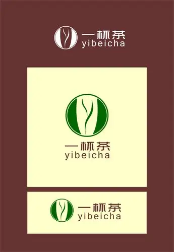 一杯茶茶业logo设计