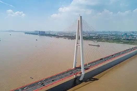 白沙洲长江大桥图片