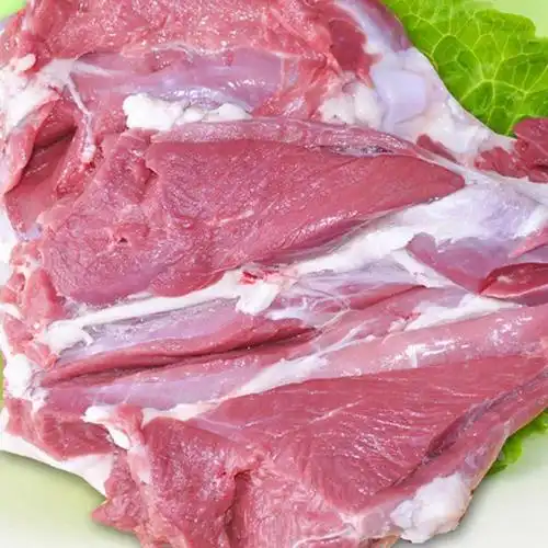 宁夏滩羊羊肉现宰绒山羯羊新鲜带骨后腿5斤生羊肉