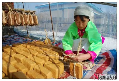 民俗朝鲜族大酱