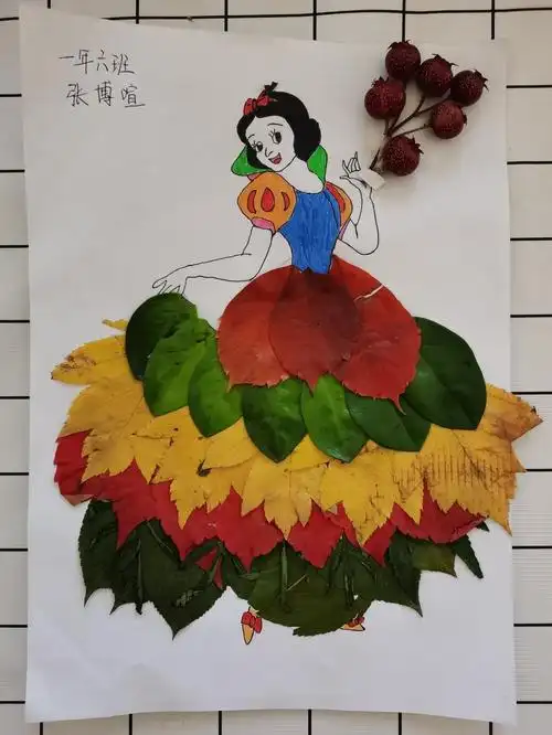"小树叶 大世界"——长春市星恒学校小学部开展树叶贴画创意制作活动