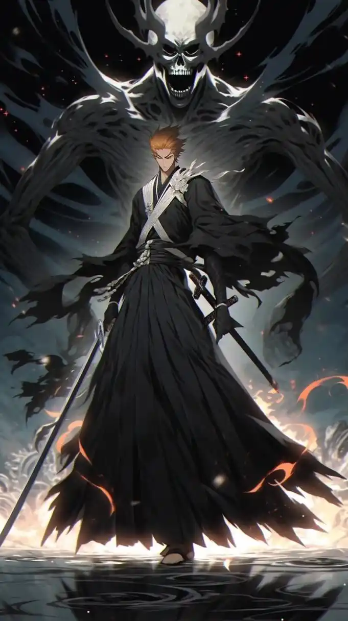 死神黑崎一护 ai绘画