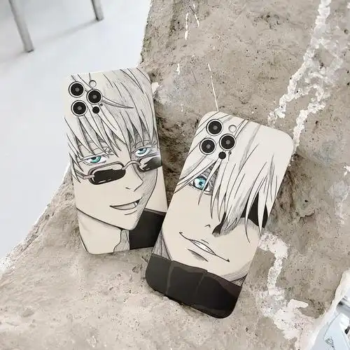动漫咒术回战素描五条悟11手机壳虎杖适用苹果13pro/12pro软xsmax