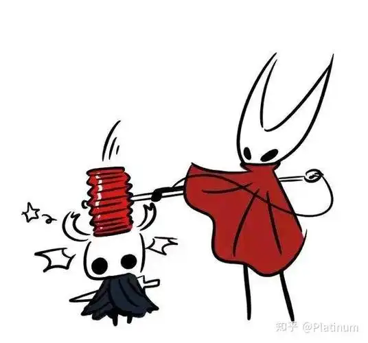 能分享一些空洞骑士的表情包吗