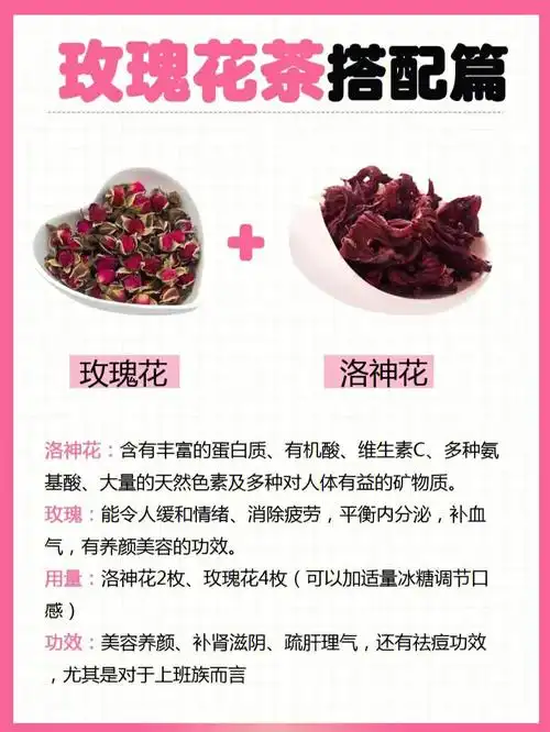 玫瑰花茶搭配篇