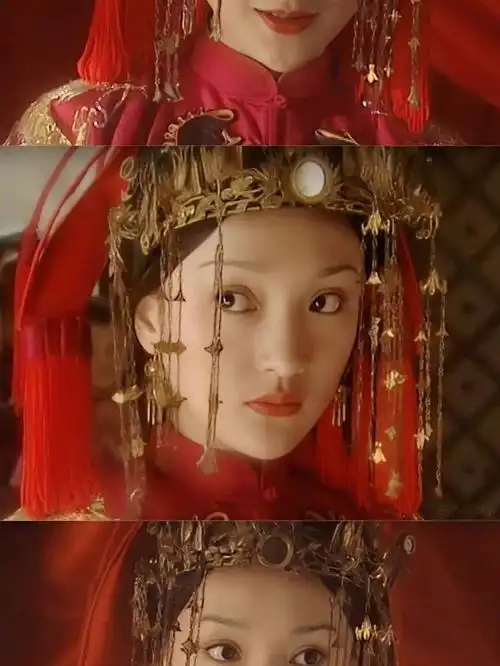 但是这种造型真的好看图一是周迅的橘子红了 就因为秀禾穿了这个曳