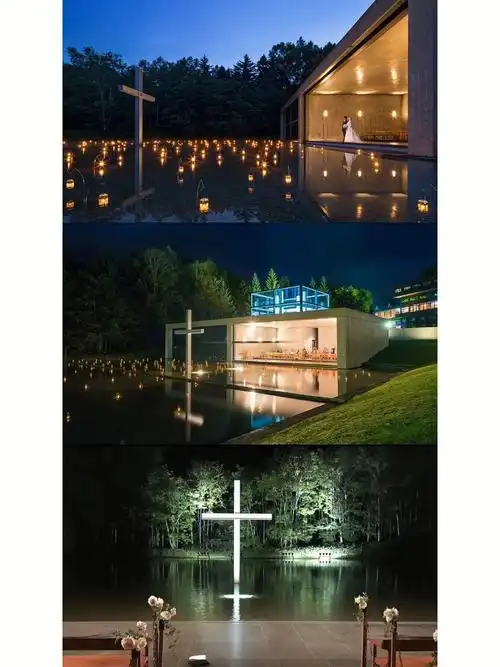 水之教堂1988年日本北海道安藤忠雄