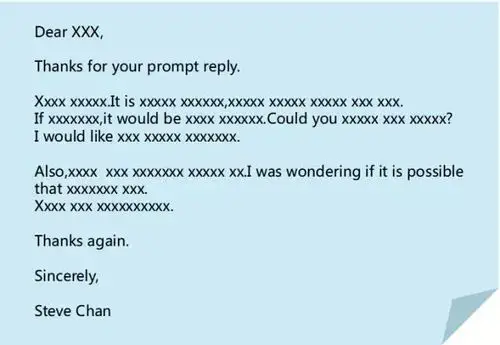 英文商务邮件格式和礼仪