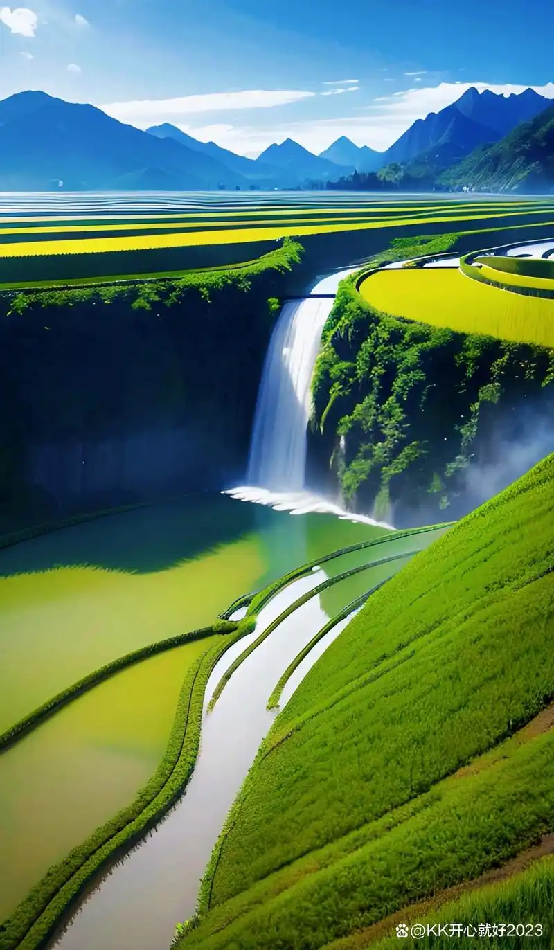 农村田野风光,让人心情舒畅