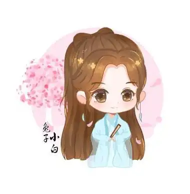 杨幂卡通头像白浅