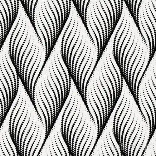 抽象的虚线风格的纹理矢量无缝几何图案