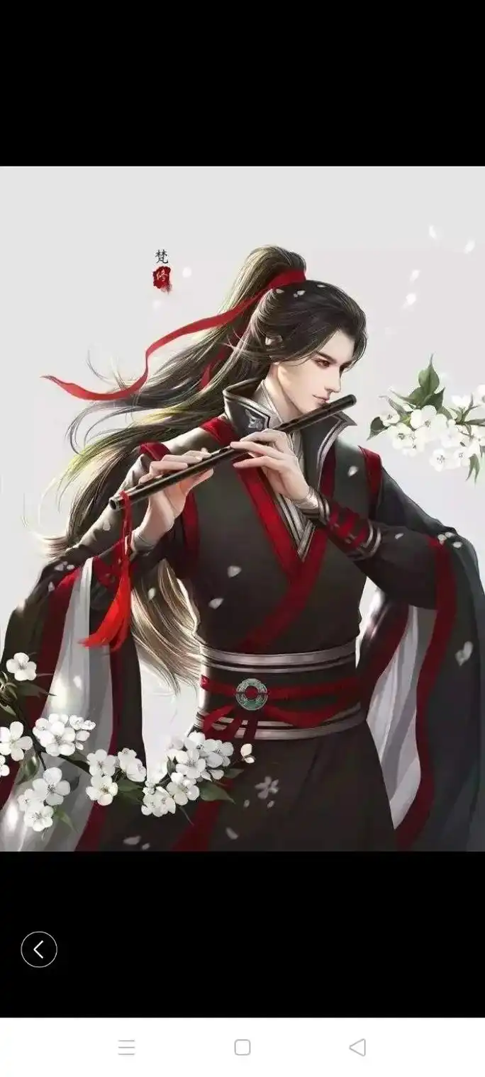 二次元高冷帅哥头像彼岸花古风红衣美男@古风哪古风帅哥1244 - 抖音