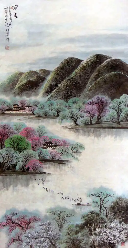 【转载】耕春——山野村夫新作山水画