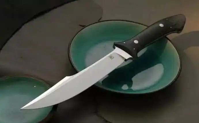 老刀匠鲍勃·卢姆的成名刀具作品赏鉴:固定刀片 匕首