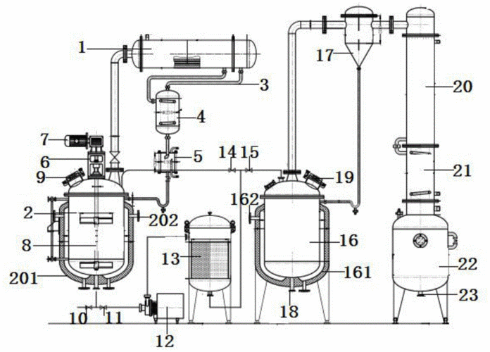 一种药材高效提取浓缩机的制作方法