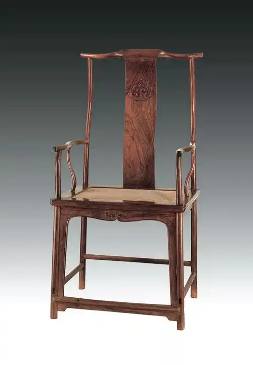 黄花梨四出头官帽椅 王世襄旧藏